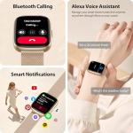 Alexa-Enabled Women's Smartwatch with Fitness Tracker