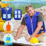 PANGTIKU Adjustable Cooling Vest with Ice Packs