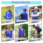 PANGTIKU Adjustable Cooling Vest with Ice Packs