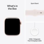 Apple Watch Series 10 Rose Gold with Blush Band