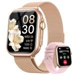 Stylish Smartwatch for Women: Calls, Fitness, Waterproof