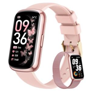 Smart Fitness Tracker Watch for Women - Pink