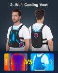 DR.HILL 2026 Cooling Vest with Fans and Plates