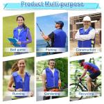 PANGTIKU Adjustable Cooling Vest with 20 Ice Packs