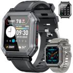 Men's Smart Fitness Watch with Bluetooth and Heart Rate Monitor