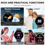 Smart Fitness Watch for Men and Women