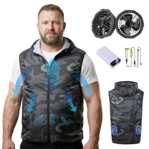 Big and Tall Cooling Vest for Men with Fans