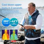 Big and Tall Cooling Vest for Men with Fans