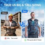 Big and Tall Cooling Vest for Men with Fans