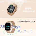 Women's Smart Watch with Fitness Tracker and Calls