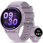 Purple Smart Watch for Women with Fitness Tracker