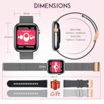 Stylish Women’s Smartwatch with Fitness Tracker Features