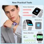 AI Smart Watch with Health Tracking and Voice Control