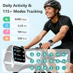 AI Smart Watch with Health Tracking and Voice Control