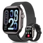 Women's Smartwatch: Call, Fitness Tracker, Waterproof, 1.85