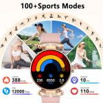 Women's Smart Watch with AMOLED Screen & Fitness Tracking