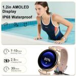 Women's Smart Watch with AMOLED Screen & Fitness Tracking