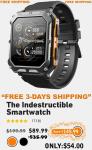 Tough Military Smartwatch for Adventurers