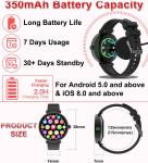 2025 Waterproof Smartwatch for iPhone and Samsung