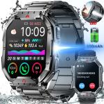 HD Smart Watch with Call, 3ATM Waterproof Fitness Tracker