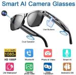 High-Def Bluetooth Smart Glasses with Anti-Shake