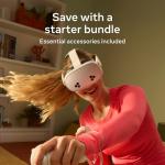 Meta Quest 3S 256GB with Batman Game Bundle