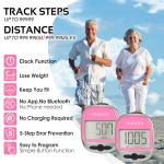 PINGKO Pink Outdoor Multi-Function Sport Pedometer