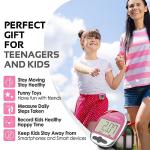 PINGKO Pink Outdoor Multi-Function Sport Pedometer