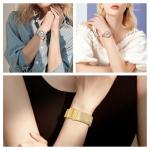 TIMEURE Women's Rose Gold Pedometer Watch