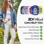 3DFitBud Easy Clip 3D Step Counter Pedometer