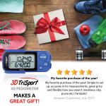 Realalt 3DTriSport 3D Pedometer with Clip and Strap