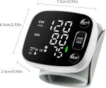 Rechargeable Wrist Blood Pressure Monitor with Voice