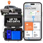 GPS Tracking Device with Magnetic Case & Long Battery