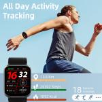 Waterproof Smart Watch for iPhone and Android