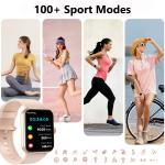 Women’s Alexa Smart Watch with Bluetooth Fitness Features