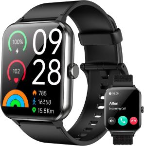Smart Fitness Tracker Watch for Heart Rate & Blood Pressure