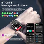 Military Tactical Smart Watch with Heart Rate Monitor