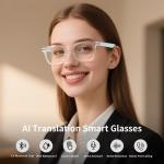 Bluetooth AI Translation Glasses - 160+ Languages