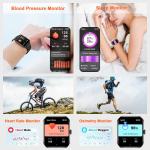 Smart Fitness Tracker Watch for Heart Rate & Blood Pressure