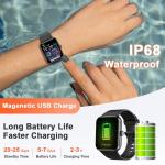 Smart Fitness Tracker Watch for Heart Rate & Blood Pressure