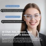 Bluetooth AI Translation Glasses - 160+ Languages