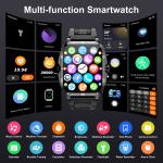 Military Tactical Smart Watch with Heart Rate Monitor