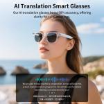 Bluetooth AI Translation Glasses - 160+ Languages