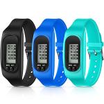 Silicone Fitness Tracker Watch Set for Activity