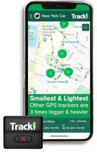 Tracki 4G GPS Tracker for Vehicles and Kids