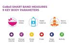 HEALBE GoBe3 Smart Band - Calorie Tracker & HR Monitor