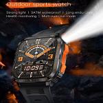 Waterproof Fitness Smartwatch with Bluetooth and AI
