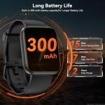 Alexa Smart Watch with Fitness Tracker and Bluetooth