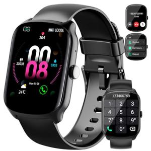 Qecnato Waterproof Smart Watch with 112 Sports Modes