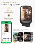 RUXINGX Fitness Tracker Smartwatch with Heart Rate Monitor
